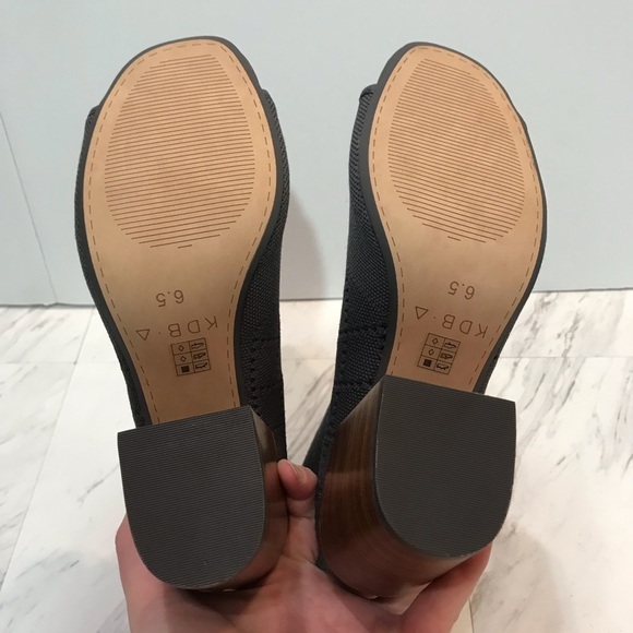 New! Kelsi Dagger Macey Peep Toe Grey Bootie 6.5 - Picture 6 of 9